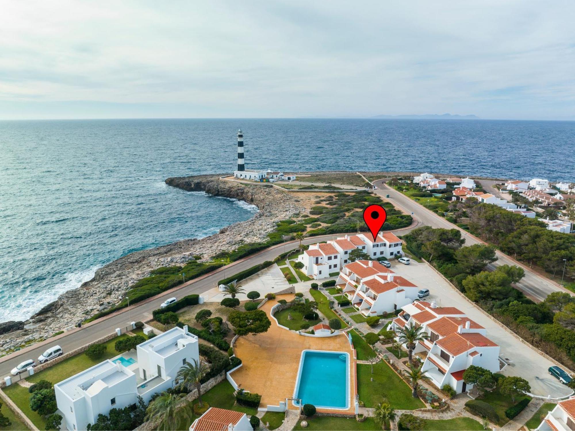 Vista Faro-Apartamento Con Balcon Que Mira Al Mar 卡兰博希 外观 照片